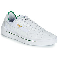 Shoes Men Low top trainers Puma CALI.WH-AMAZON GREEN-WH White / Green