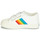 Shoes Girl Low top trainers Gola COASTER RAINBOW VELCRO White