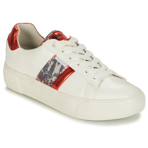 Shoes Women Low top trainers Refresh 69954 White / Red