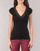 material Women short-sleeved t-shirts Morgan DTAG Black