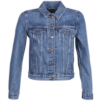 Clothing Women Denim jackets Levi's ORIGINAL TRUCKER Blue / Medium