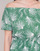 Clothing Women Jumpsuits / Dungarees See U Soon GARAGABE Green / White