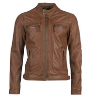 material Men Leather jackets / Imitation le Oakwood CASEY Cognac