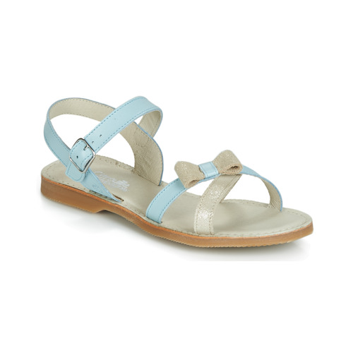 Shoes Girl Sandals Citrouille et Compagnie JISCOTTE Blue / Clear