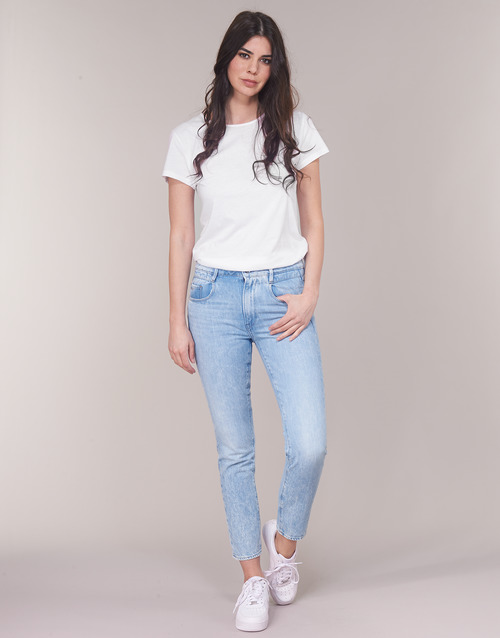 Trappenhuis Absorberen boezem G-Star Raw RADAR MID BOYFRIEND TAPERED Blue / Light / Aged - Free delivery  | Spartoo NET ! - Clothing straight jeans Women USD/$114.40
