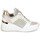Shoes Women High top trainers MICHAEL Michael Kors GEORGIE White / Pink / Gold