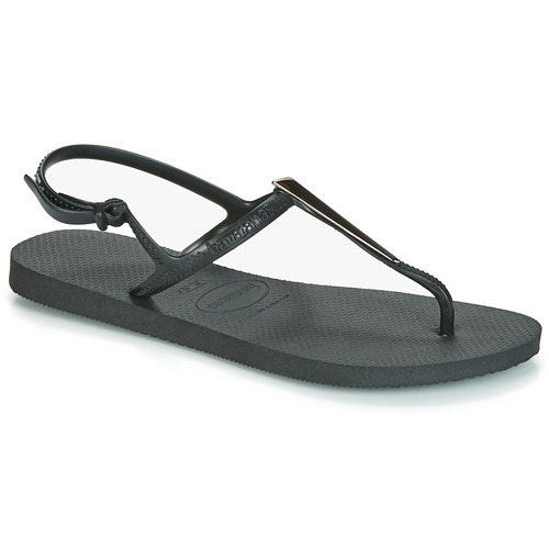 dichters blik beet Havaianas FREEDOM MAXI Black - Free delivery | Spartoo NET ! - Shoes Sandals  Women USD/$26.40