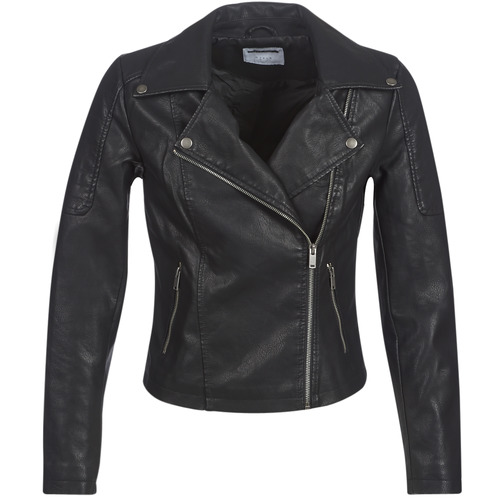 Clothing Women Leather jackets / Imitation le Noisy May NMREBEL Black
