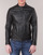 Clothing Men Leather jackets / Imitation le Jack & Jones JCOROCKY Black
