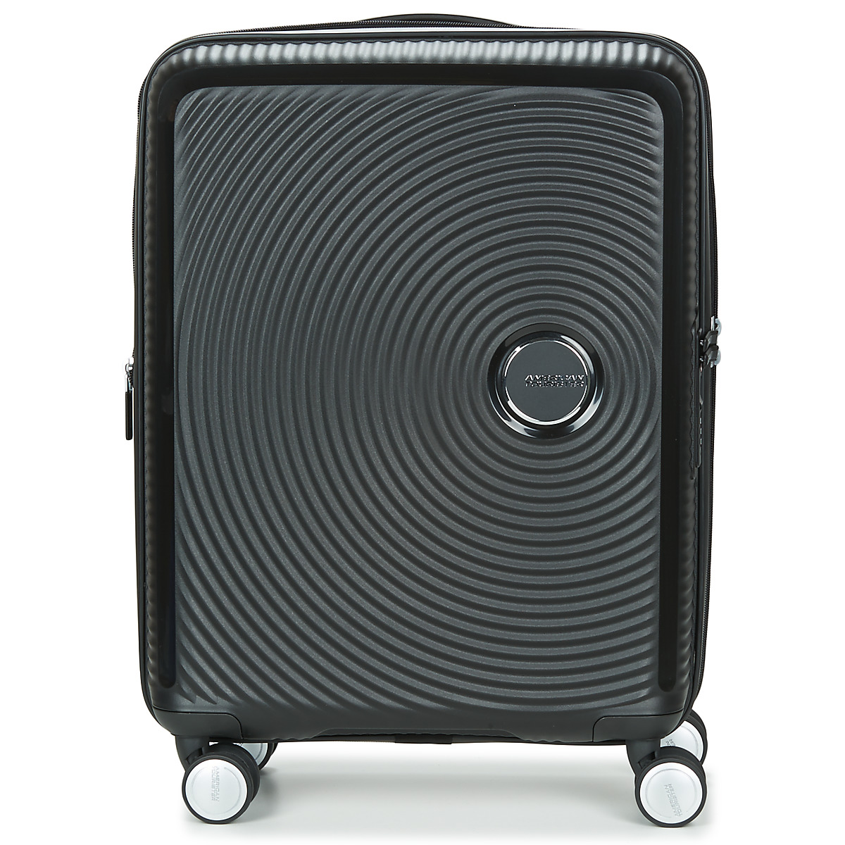 American Tourister Soundbox 55cm 4r Hard Suitcase in Black Womens Bags Luggage and suitcases 