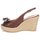 Shoes Women Sandals C.Petula GLORIA Brown / Fuschia