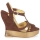 Shoes Women Sandals Terry de Havilland FARAH Chocolate