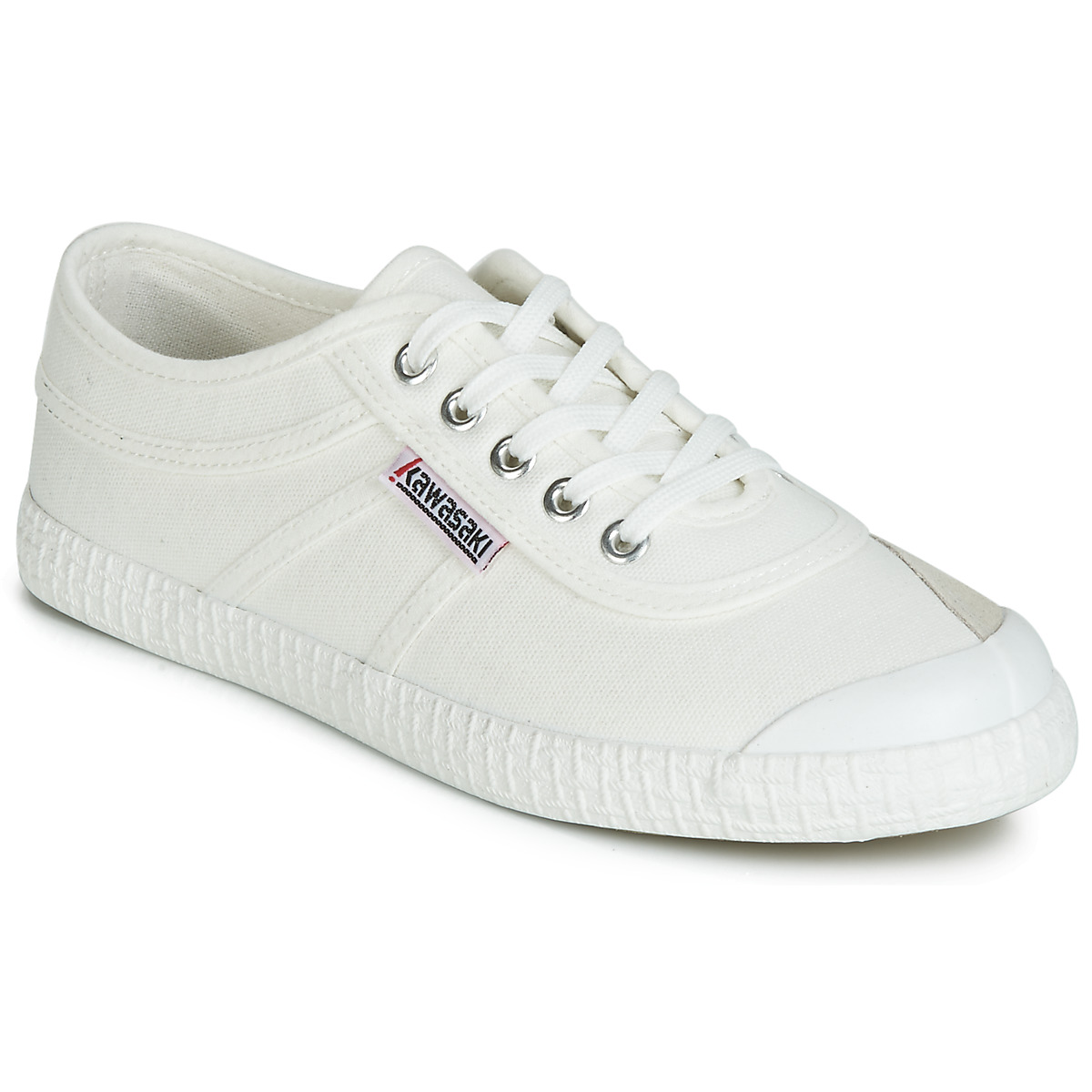 sektor honning Grine Kawasaki ORIGINAL White - Free delivery | Spartoo NET ! - Shoes Low top  trainers USD/$54.00