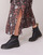 material Women Long Dresses Ikks BN30065-02 Black / Red / Grey