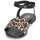 Shoes Women Sandals Mjus CHAT LEO Black / Leopard
