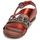 Shoes Women Sandals Mjus CHAT BUCKLE Red / Leopard