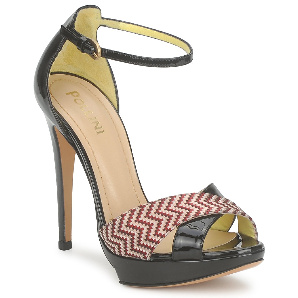 Shoes Women Sandals Pollini PA1638CC1V Cuoio-rosso