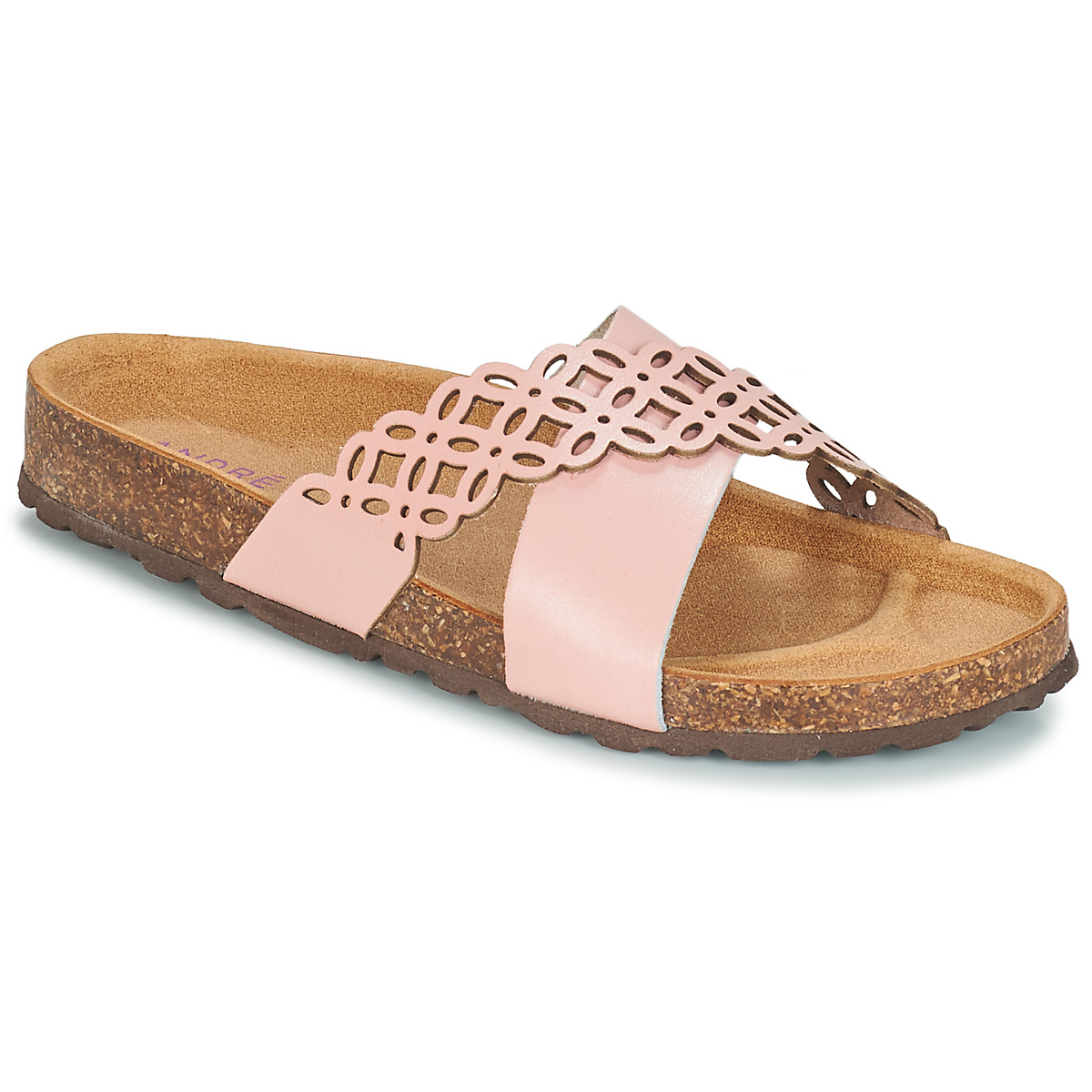 Shoes Women Mules André ROULADE Pink