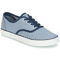 Shoes Women Low top trainers André STEAMER Blue / White