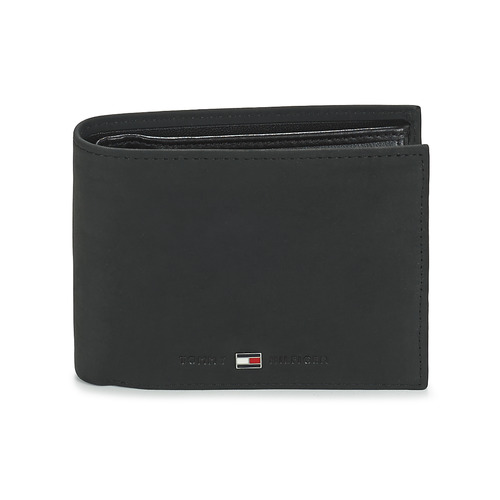 Tommy Hilfiger JOHNSON CC AND COIN POCKET Black - Free delivery | NET ! Bags Wallets Men USD/$76.00