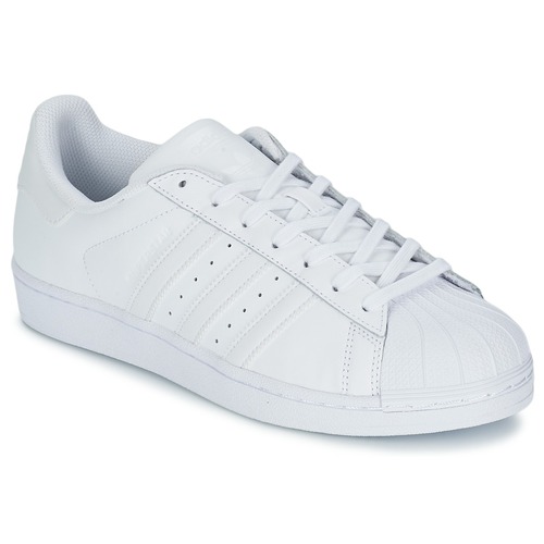adidas Originals SUPERSTAR FOUNDATION White - Free delivery | Spartoo NET !  - Shoes Low top trainers USD/$117.00