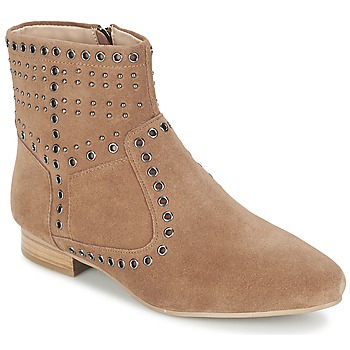 Shoes Women Mid boots French Connection CHARLENE Tan