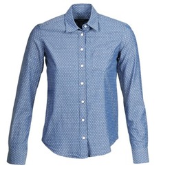 material Women Shirts Gant EXUNIDE Blue