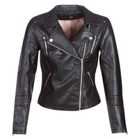 material Women Leather jackets / Imitation le Only ONLGEMMA Black