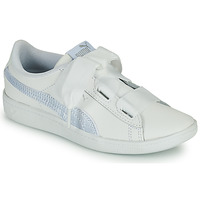 Shoes Children Low top trainers Puma VIKKY RIB PS BL White