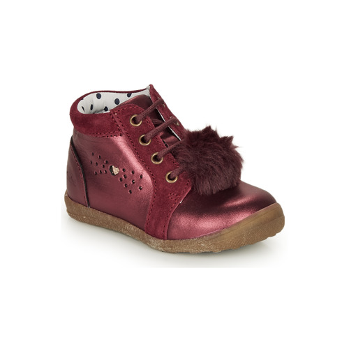 Shoes Girl Mid boots Catimini CALISTA Bordeaux