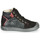 Shoes Girl High top trainers GBB ORENGETTE Black / Silver