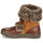 Shoes Girl Mid boots GBB NOUSTIK Brown