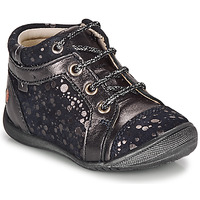 Shoes Girl Mid boots GBB OMANE Marine / Silver