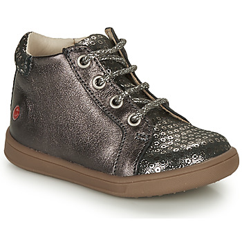 Shoes Girl High top trainers GBB FAMIA Grey / Silver