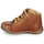 Shoes Boy Mid boots GBB OULOU Brown / Cognac