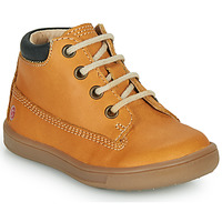 Shoes Boy High top trainers GBB NORMAN Ocre tan