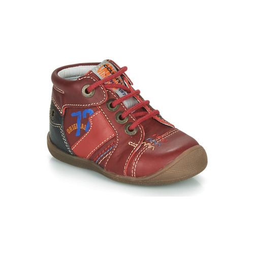 Shoes Boy Mid boots Catimini CYRUS Red