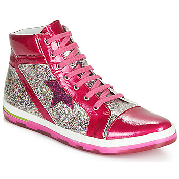 Shoes Girl High top trainers Ramdam KATO Pink