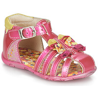 Shoes Girl Sandals Catimini CYGNE Pink