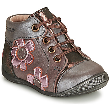 Shoes Girl Mid boots GBB NEIGE Violet / Pink