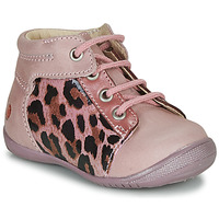 Shoes Girl Mid boots GBB NELLY Pink / Black