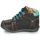 Shoes Boy Mid boots GBB NATALE Brown / Blue