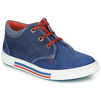 Shoes Boy Low top trainers Catimini PALETTE Blue / Red