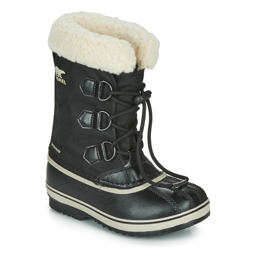 Shoes Children Snow boots Sorel YOOT PAC NYLON Black
