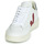 Shoes Low top trainers Veja V-12 LEATHER White / Blue / Red