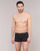Underwear Men Boxer shorts DIM COTON STRETCH X3 Black / Grey / White