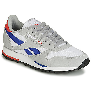 Shoes Low top trainers Reebok Classic CL LEATHER MU Grey / Blue