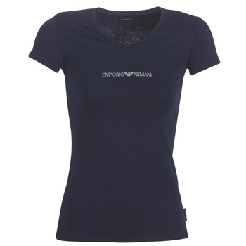 Clothing Women short-sleeved t-shirts Emporio Armani CC317-163321-00135 Marine