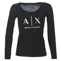 Clothing Women Long sleeved shirts Armani Exchange 8NYTDG-YJ16Z-1200 Black