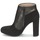 Shoes Women Ankle boots Unisa SAFIR Black